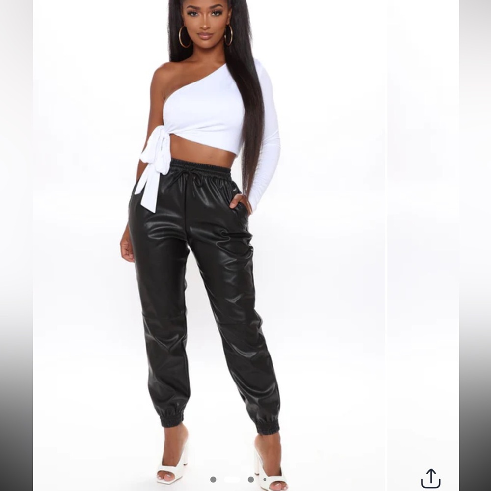 Fashion Nova Leather Pants